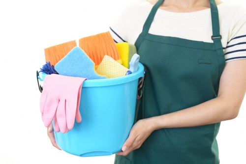 Professional home cleaners in SW3 refreshing a stylish London living room