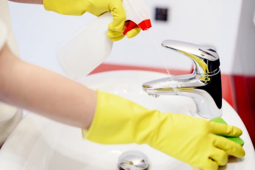 Professional office cleaning in SW3 for a tidy workspace