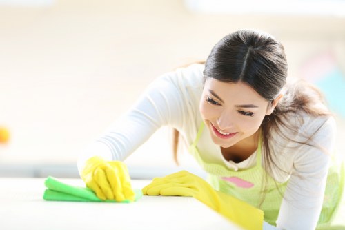 Trusted home cleaners in SW3 working in an elegant residential property